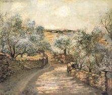 Haga click para ver la imagen ampliada 1922_04_the lane to port lligat with the view of cape creus 1922-23.jpg